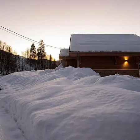 Neuf - Pebie 8 A 10 Pers Avec Sauna Chalet La Bresse